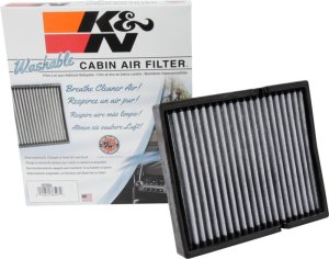Toyota Prius Cabin Air Filter - K&N Engineering - Washable - `16-`17 Toyota Prius Cabin Air Filter - K&N Engineering - Washable - `16-`17